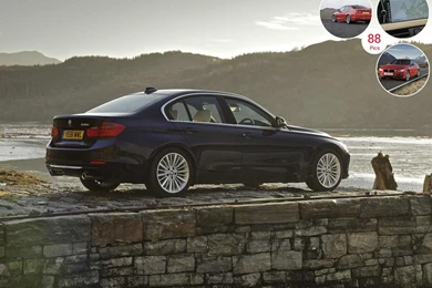 2012 BMW 3 Series UK Version 335i Luxury   Rear
