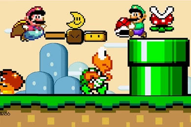 Super Mario World Sprite Wallpapers By Knavishstar186 On DeviantArt