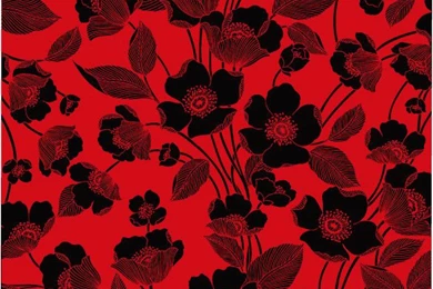 Red And Black Lines,flower Backgrounds Vector_Vectors Download ...