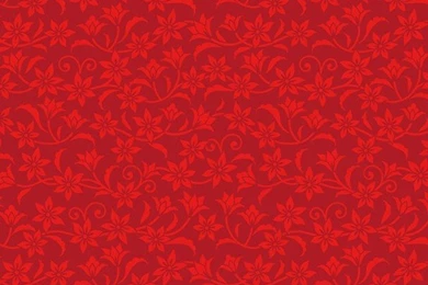 Free Red Flower Pattern Backgrounds Vector   TitanUI