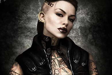 1920x1080 Jack, Tattoo, Girl, Mass Effect 3, Jack, Tattoo, Art ...