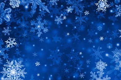 Download Wallpapers 2560x1024 Snowflakes, Background, Bright ...
