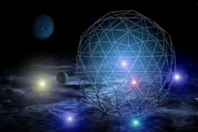 Bright Dark Star Storms – Space Stars HD Desktop Wallpapers