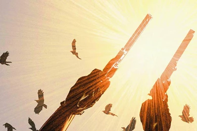 Raven Guns Artwork Dark Tower The Gunslinger Roland Deschain ...