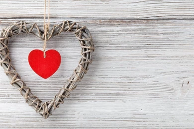 Heart Red Wreath Love