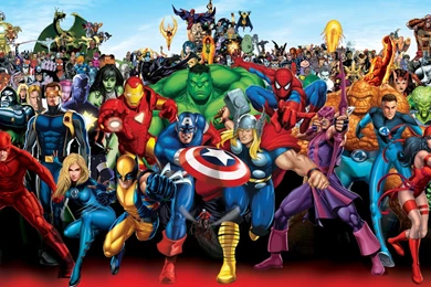 Marvel Super Heroes Backgrounds → Cartoons Gallery