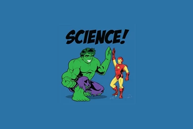 Marvel Marvel Comics Hulk Iron Man Superheroes Science Humor Blue ...