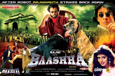 Baashha Hindi Movie Wallpapers Posters