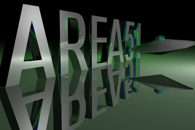 Reflective Area 51 UFO By Errorlog On DeviantArt