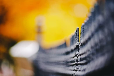 Download Wallpapers 3840x2160 Fence, Bokeh, Blur 4K Ultra HD HD ...