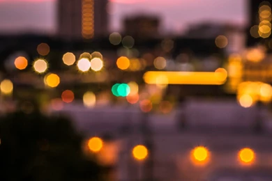 Macro Bokeh Close Up Bokeh Lights Town City Blur Backgrounds ...