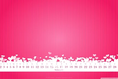 February 2016 Calendar Windows 8.1/10 Theme