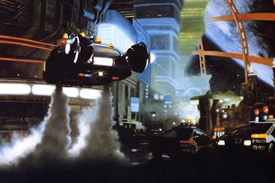 Blade Runner Artwork Futuristic Movies Spaceships Wallpapers ...