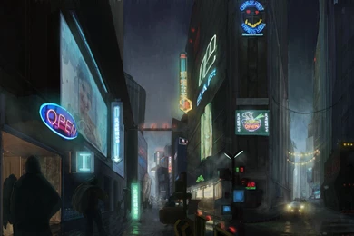 BLADE RUNNER Drama Sci Fi Thriller Action City F Wallpapers ...