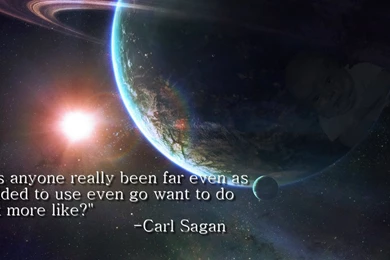 Fake Carl Sagan Quote Wallpapers