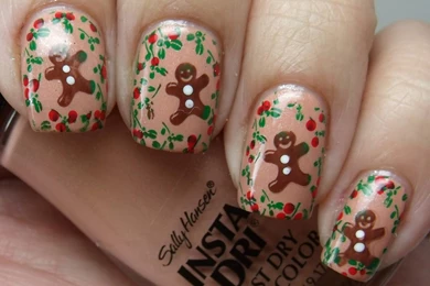 Gingerbread   Nail Designs Wallpapers
