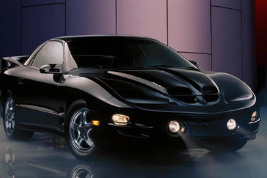 Red Pontiac Firebird Logo Image