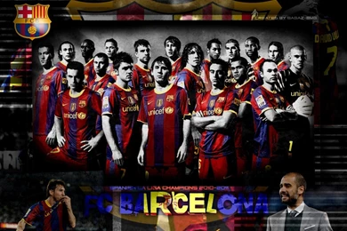 Season 2010/11 Squad   FC Barcelona Wallpapers (22615437)   Fanpop