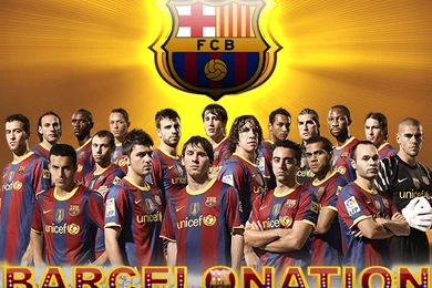 Squad Barcelona Fc Wallpapers