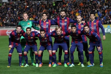 Barcelona Team 2015 Images