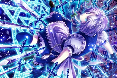 IZAYOI SAKUYA WALLPAPER (