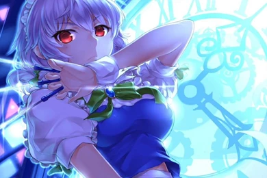 IZAYOI SAKUYA WALLPAPER   (