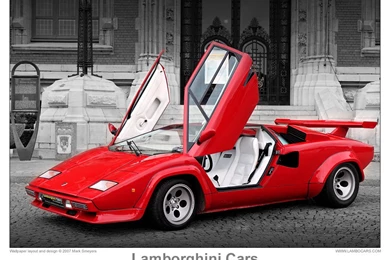 Latest Cars Zone: Lamborghini Countach Wallpapers 2010