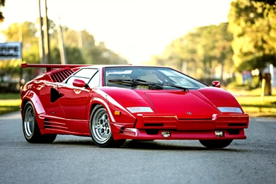Download Wallpapers 3840x2160 Bertone, Lamborghini, Countach, 1990 ...