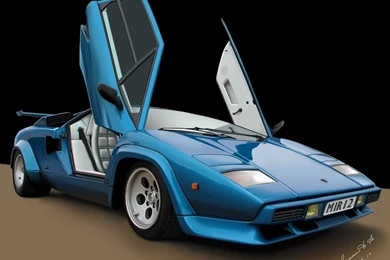 Lamborghini Countach By M a p c On DeviantArt