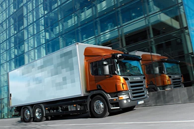 On The Road Scania Truck HD Wallpapers