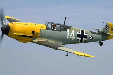 Aircraft Airplanes Fighter Messerschmitt World War Ii Luftwaffe ...