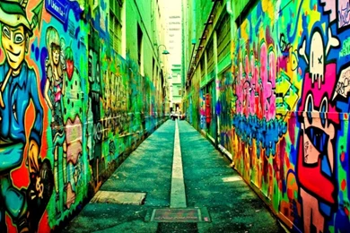 Graffiti Street Wallpapers Hd