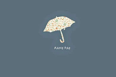 Rainy Day Umbrella Simple Minimal iPhone 5s Wallpapers Download ...