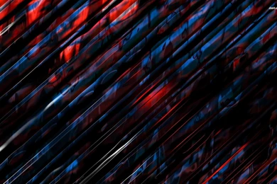 Metallic Shiny Red And Blue Curves Wallpapers
