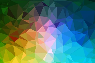 Colorful Polygons Pattern Wallpapers