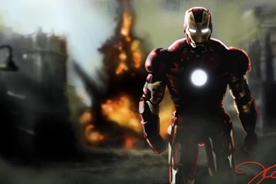 Iron Man, Light   Wallpapers – Yoyowall.com