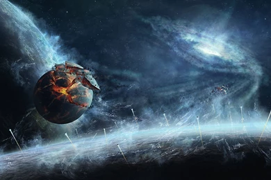 Smashed Planet Wallpapers