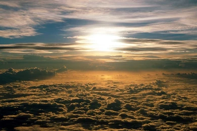 Wallpapers Zone: Beautiful Nature Cloud Over Sunset Free High ...