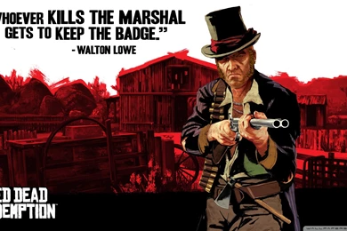 Red Dead Redemption, Walton Lowe HD Desktop Wallpapers : Widescreen ...