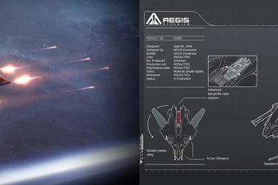 Sabre Dual Screen Wallpapers   Concept Art And Spec Sheet ...