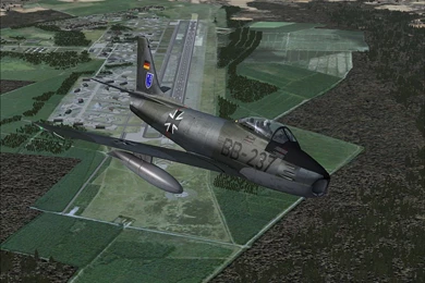 Paris Air Shows, GAF F 86 Sabre In Flight  1280X1024 Free ...