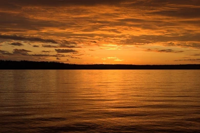 Sunset Clouds Landscapes Wallpapers   (