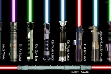 Papel De Parede Star Wars   Sabres De Luz