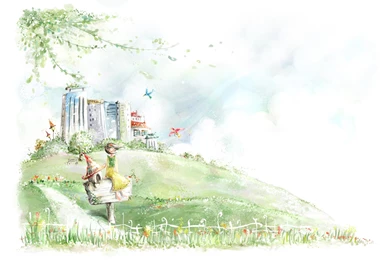 Fairy Tale Art Paint < Vector < Gallery < Desktop Wallpapers