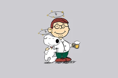 Family Guy Peter Griffin Brian Beer Alcohol Scooby Charlie Brown ...