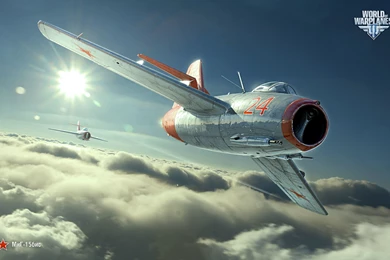 Download Wallpapers 2560x1600 World Of Warplanes, Mig 15bis ...