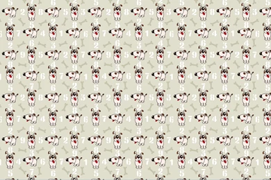 Download Patterns Dogs Wallpapers 1920x1200