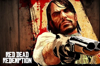 Download 1366x768 RDR Marston Cover Art Wallpapers