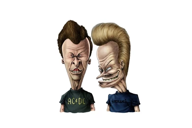 Download Wallpapers 3840x2160 Beavis And Butt head, Teens, Highland ...