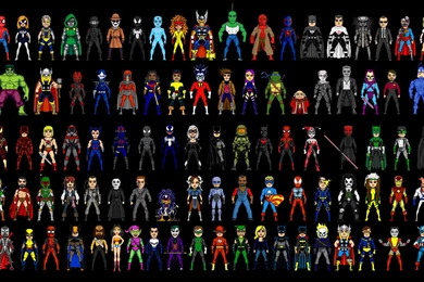 Dc Vs Marvel Super Heroes